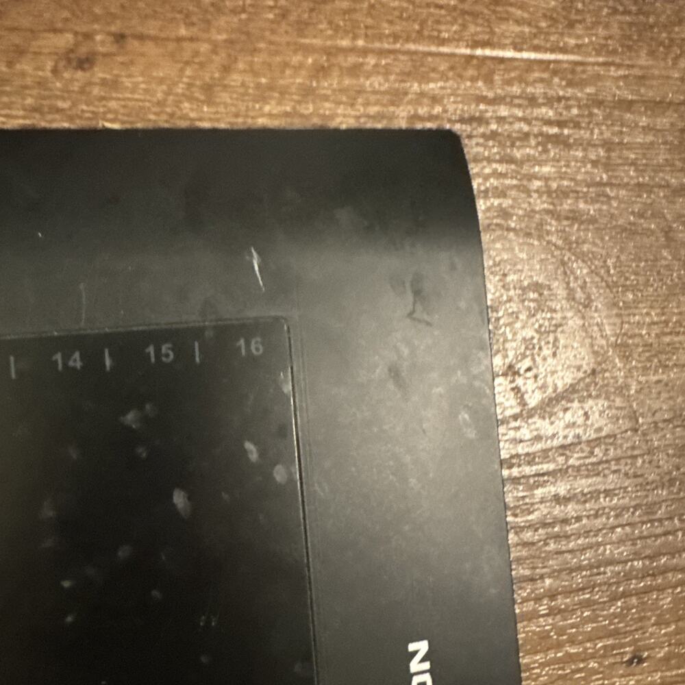 Huion Graphics Tablet Only H610PRO Black 8 Express Keys Surface Film Damage READ - Picture 4 of 10
